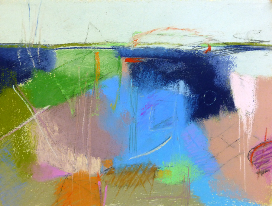 Arlene Richman, "Coming Soon," pastel, 11 x 14 in