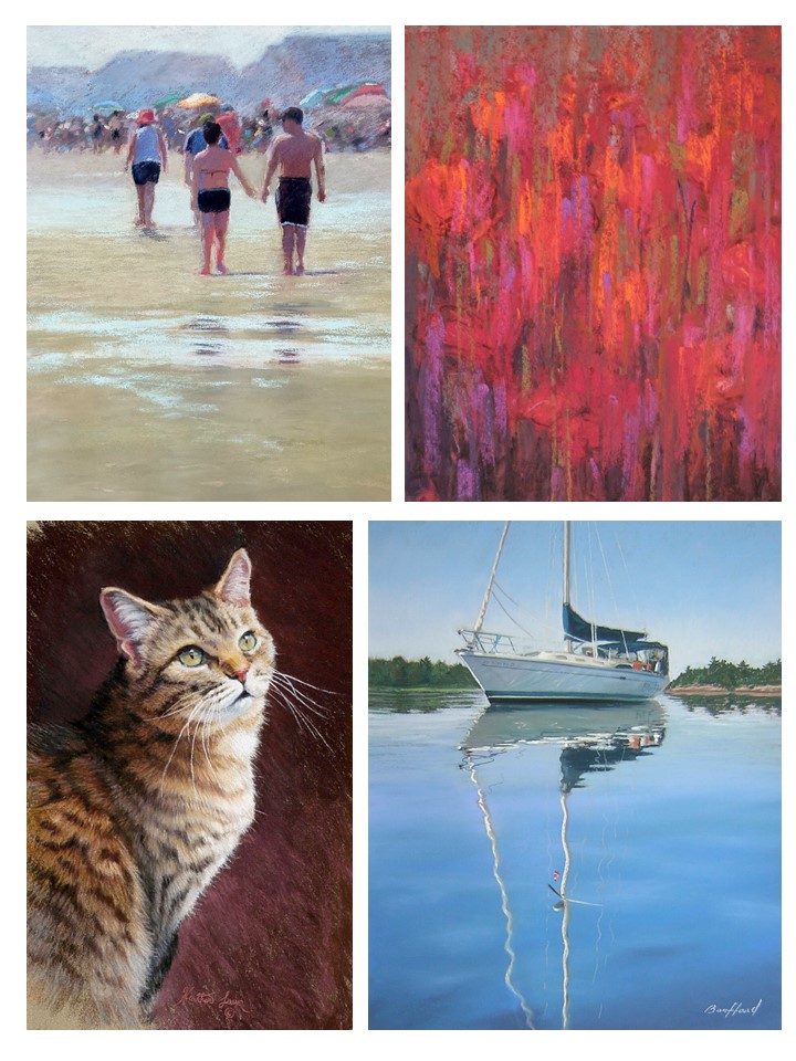 Pastel workshops - back cover of PAC Conference brochure