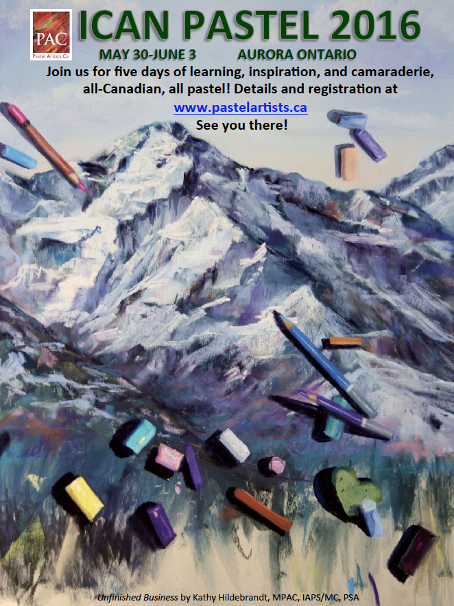 Pastel Workshops: PAC Conference Booklet cover