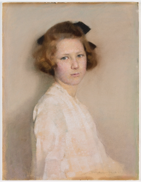 Florence Rodway, "Kate McIlrath," 1924, pastel on paper, 59.1 x 45.4 cm, State Library of New South Wales, Sydney, Australia
