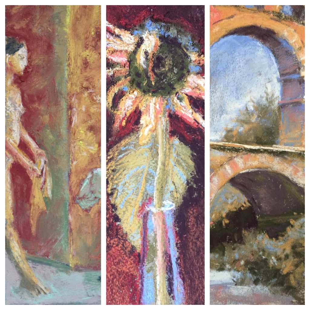 A few extremely cropped samples of my paintings from the 31 in 31 challenge.