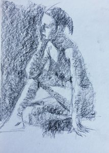 Life drawing: Ten-minute pose