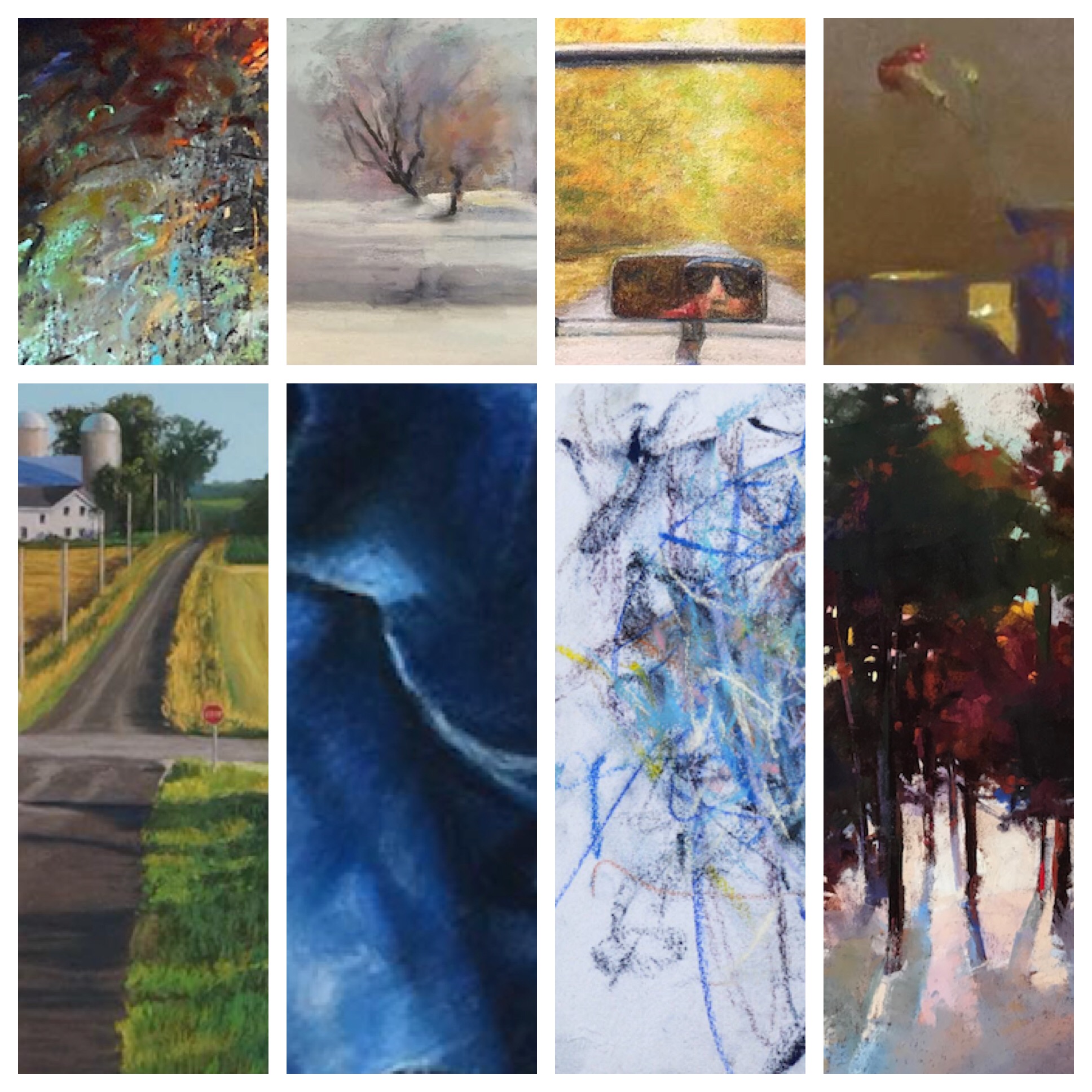 December's pastel treasures