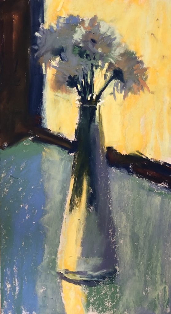 Explore a single subject: Partway through "Twilight." Always considering the value pattern.