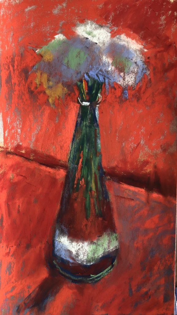 Explore a single subject: Partway through "Red Tablecloth."