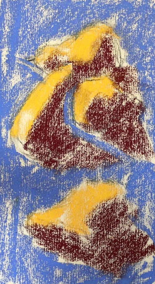 Unison Colour 36-set of pastels: First three values on for "Visionary Pears"