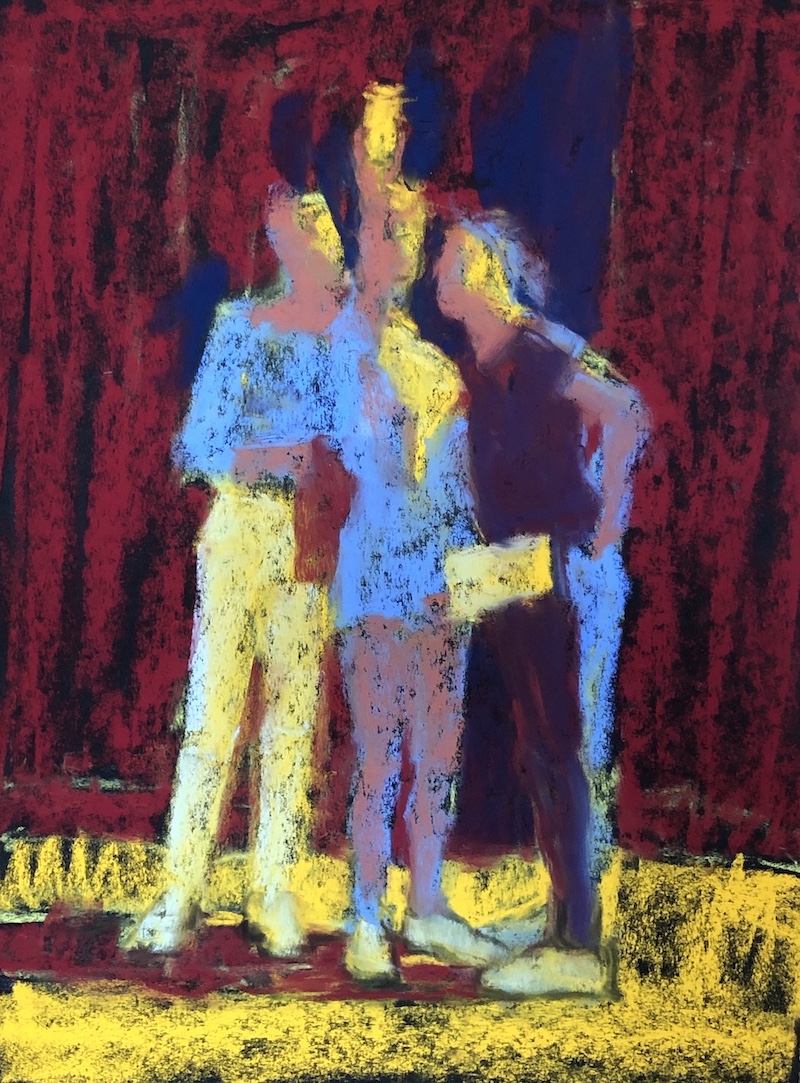 Using Black Paper For Pastel Painting - How to Pastel