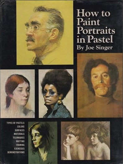 Cover of "Pastel Portrait in Pastel" by Joe Singer