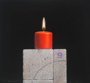 Tim Reilly, "Remember #9," 2012, pastel on Crescent Illustration Board, 12 x 12 in. Sold.