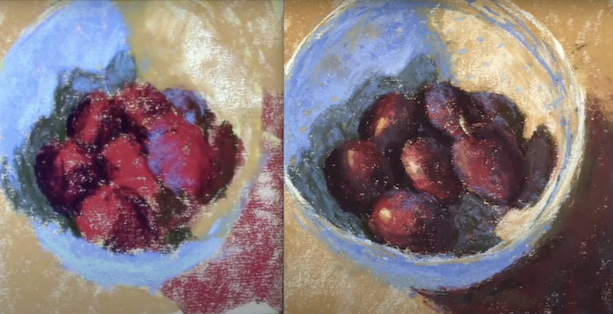 The Messy Middle and final painting