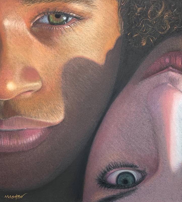 Michele Ashby, Teenage Dream, pastel, 30 x 30cm - feature image