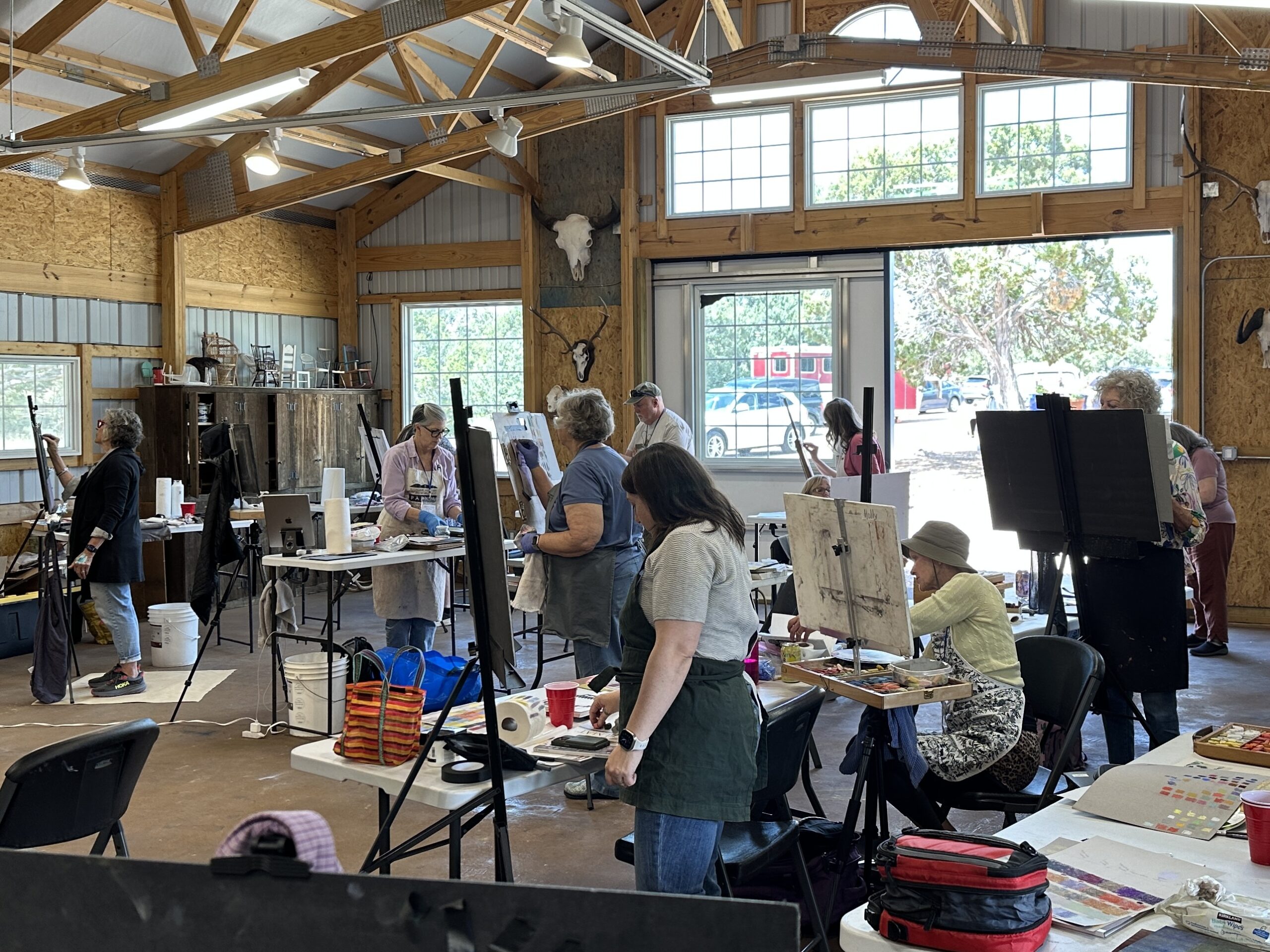 art workshop breakthroughs: students at work