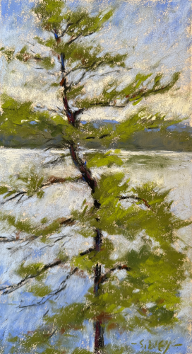 plein air painting trip: final painting