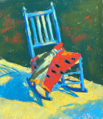 plein air painting trip: final painting