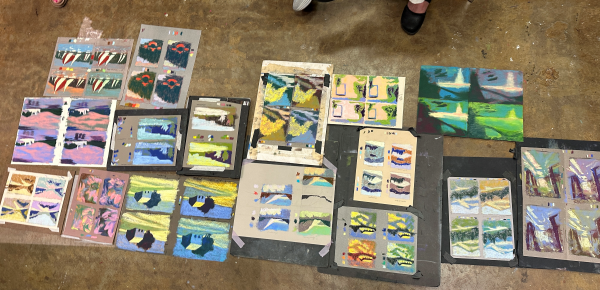 Pastel workshop experience: Colour studies galore!