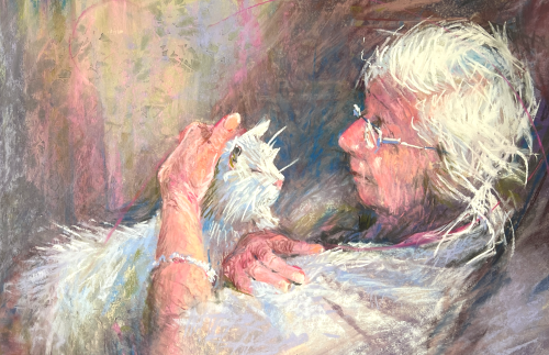 Terrilynn Dubreuil, We'll Go Together, 2024, 12 x 18 in