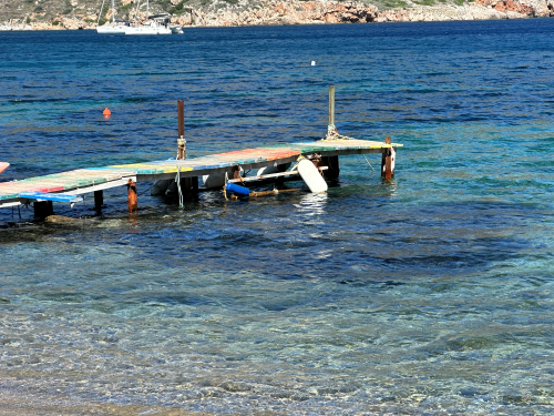 quick plein air painting: The dock