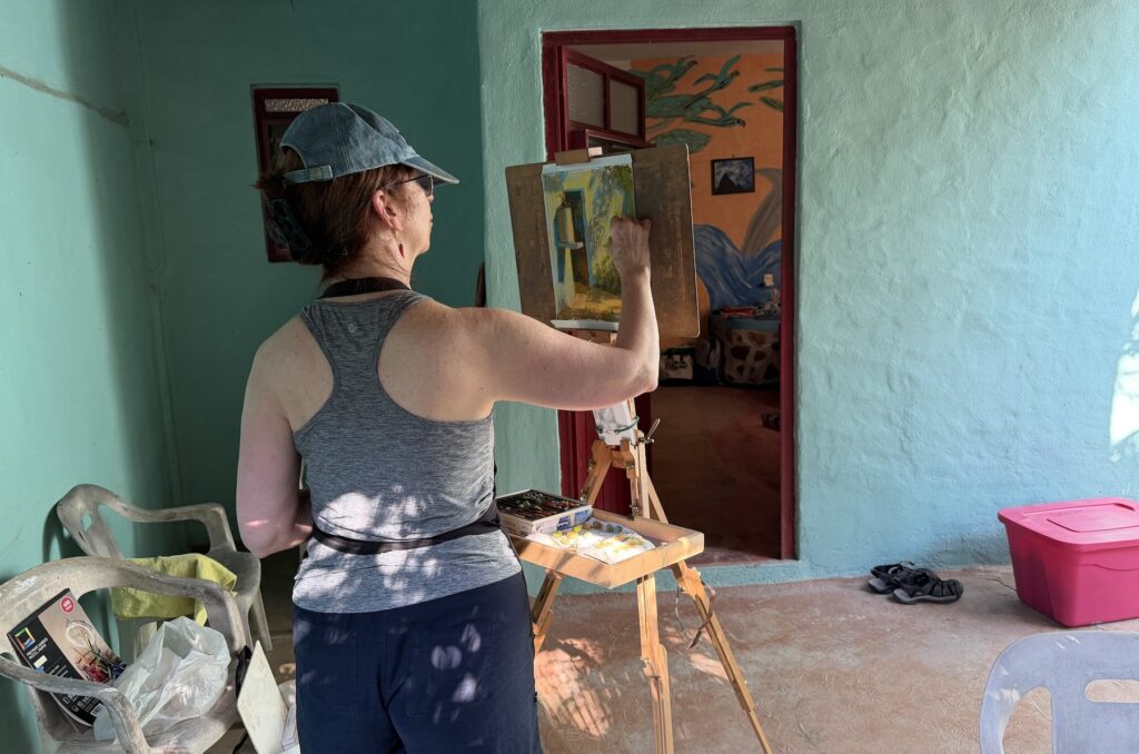 Quitter la maison pour accomplir le travail : travailler en plein air à La Manzanilla, Mexique