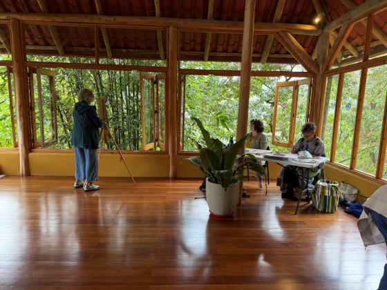 The studio
