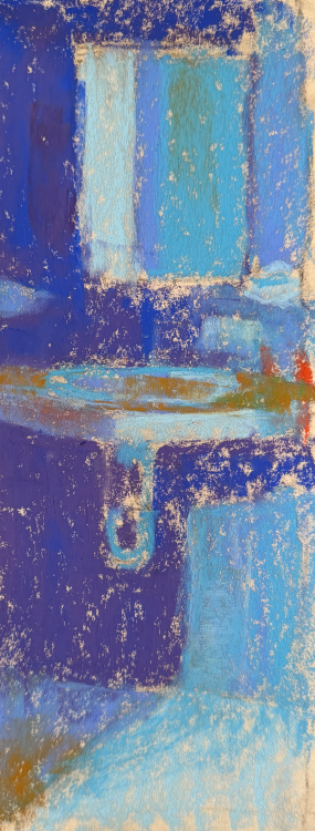 Unexpected Painting Subjects: 10 minutes later
