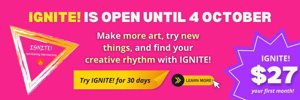 IGNITE! is open until 4 October. Try it for 30 days, $27 your first month.